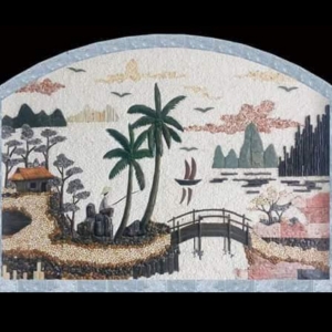 Tiểu cảnh tranh đá TD-022