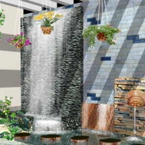 Tranh đá tiểu cảnh TD-004